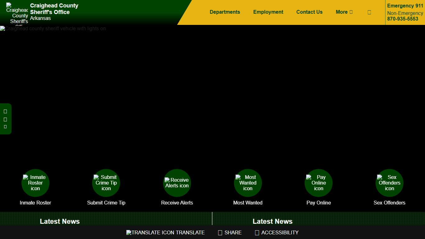 Craighead County Arkansas Sheriff's Office | Jonesboro - Lake City